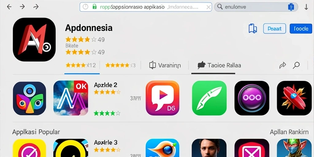 Berbagai pilihan permainan yang siap dijelajahi.