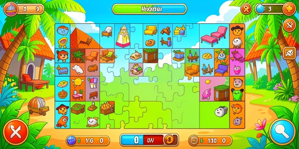 Screenshot memperlihatkan mode multiplayer dengan teman-teman.