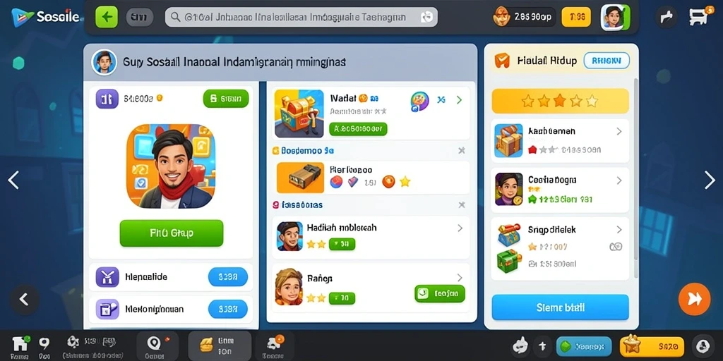 Menunjukkan momen kolaborasi seru di mode multiplayer.